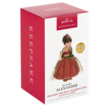 Load image into Gallery viewer, Madame Alexander Golden Holiday Celebration Ornament
