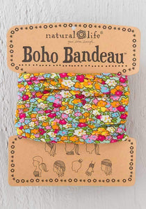 Boho Bandeau Aqua/Pink Ditzy