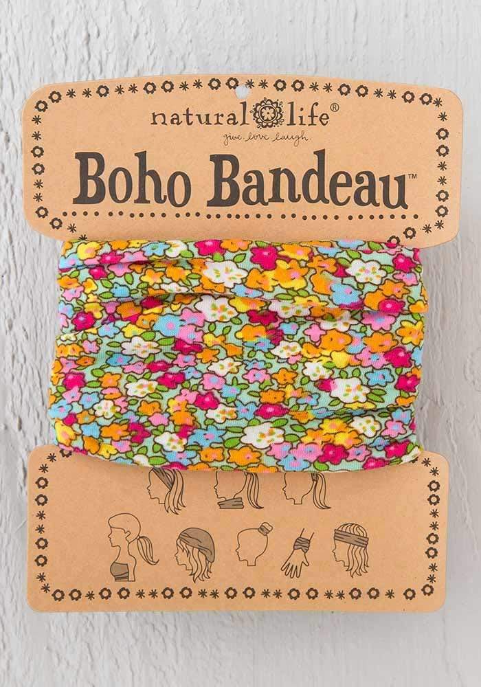 Boho Bandeau Aqua/Pink Ditzy