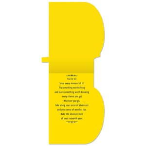Seize Every Moment 16th Birthday Card