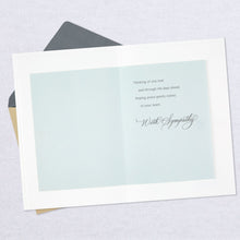 Load image into Gallery viewer, Wishing You Comfort and Peace Sympathy Card
