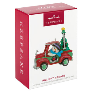 Holiday Parade Nello's Music Shop Truck 2023 Ornament