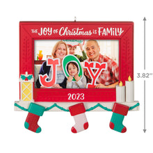 Load image into Gallery viewer, Family Joy 2023 Photo Frame Ornament

