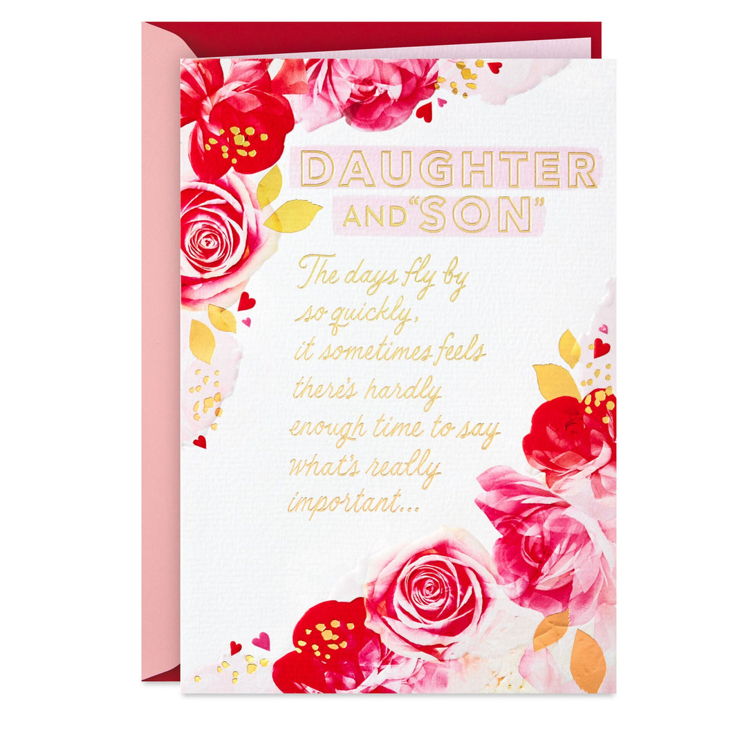 You'll Always Be Loved Valentine's Day Card for Daughter and Son-in-Law