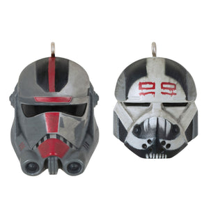 Mini Star Wars: The Bad Batch™ Hunter™ and Wrecker™ Ornaments, Set of 2