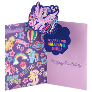 My Little Pony® Pop Up Musical Birthday Card for Granddaughter