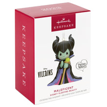 Load image into Gallery viewer, Disney Precious Moments Maleficent Porcelain Ornament
