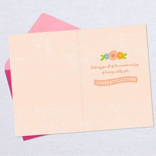 Load image into Gallery viewer, Full of Giggles New Baby Girl Card
