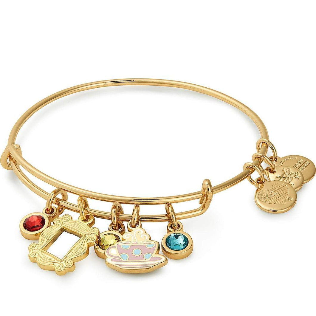 Friends Frame + Coffee Mug Charm Bangle
