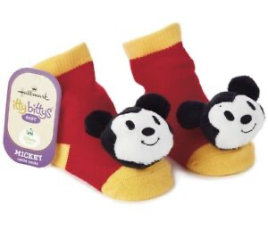 Itty Bitty Rattle Socks Mickey