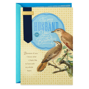 My Love, My Best Friend Birthday Card for Husband