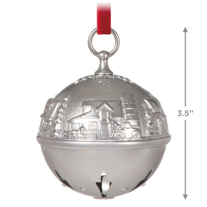 Ring in the Season Metal Bell Ornament