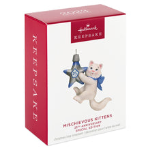 Load image into Gallery viewer, Mischievous Kittens Special Edition 25th Anniversary Ornament
