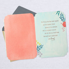 Load image into Gallery viewer, Two Birds on Flowering Branch Anniversary Card for Parents
