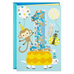 Look Who's Smiling Birthday Card
