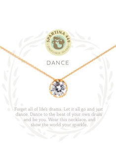 Spartina - Sea La Vie Dance Gold Necklace (18" Chain)
