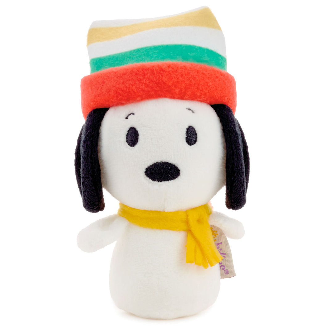 itty bittys® Peanuts® Holiday Hat Snoopy Plush