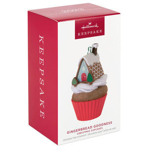 Christmas Cupcakes Gingerbread Goodness Ornament