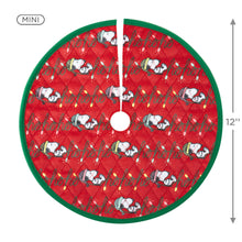 Load image into Gallery viewer, Mini The Peanuts® Gang Snoopy Christmas Tree Topper and Tree Skirt, Set of 2
