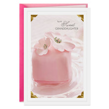 Load image into Gallery viewer, Pink Petit Fours Cake Birthday Card for Granddaughter
