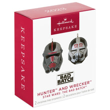 Load image into Gallery viewer, Mini Star Wars: The Bad Batch™ Hunter™ and Wrecker™ Ornaments, Set of 2
