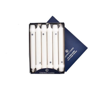 Colonial Candle White-Various sizes avail.