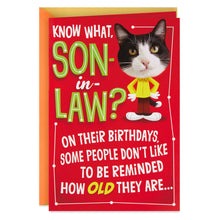 Load image into Gallery viewer, You&#39;re the Best Pop Up Birthday Card for Son-in-Law

