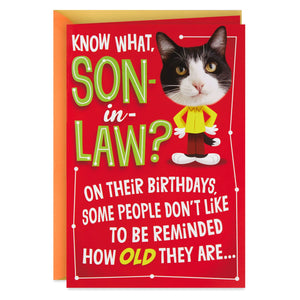 You're the Best Pop Up Birthday Card for Son-in-Law